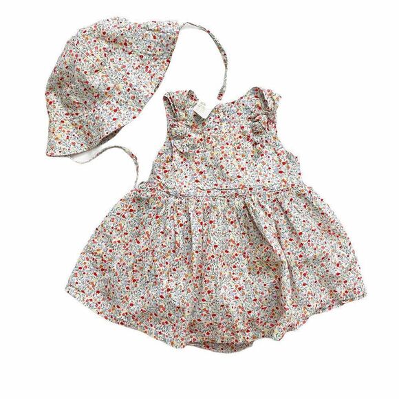 𝅺H&M Floral Two-Piece Dress Set - Picture 1 of 5